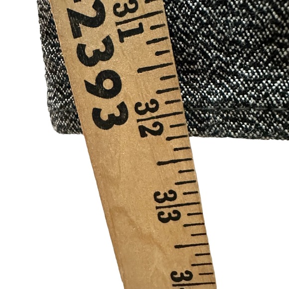 Full Count 1110- CVW Slim Straight Denim Selvedge 32 X 32 Black White Marbled - Picture 5 of 10